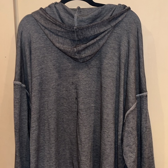 The Vinyl Icons women’s grey Journey album cover hoodie, plus size 5 like new - Picture 8 of 10